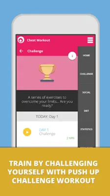 Chest Workout Lumowell android App screenshot 3